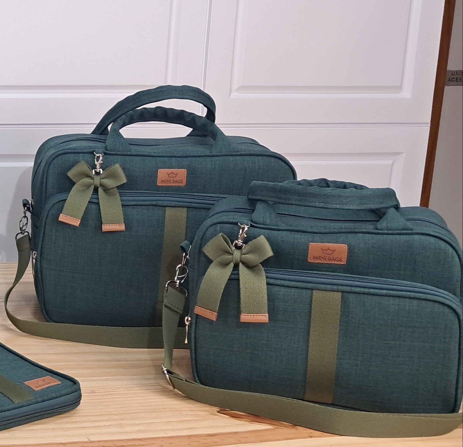 Kit Bolsa G e Bolsa M Linha Colors Verde